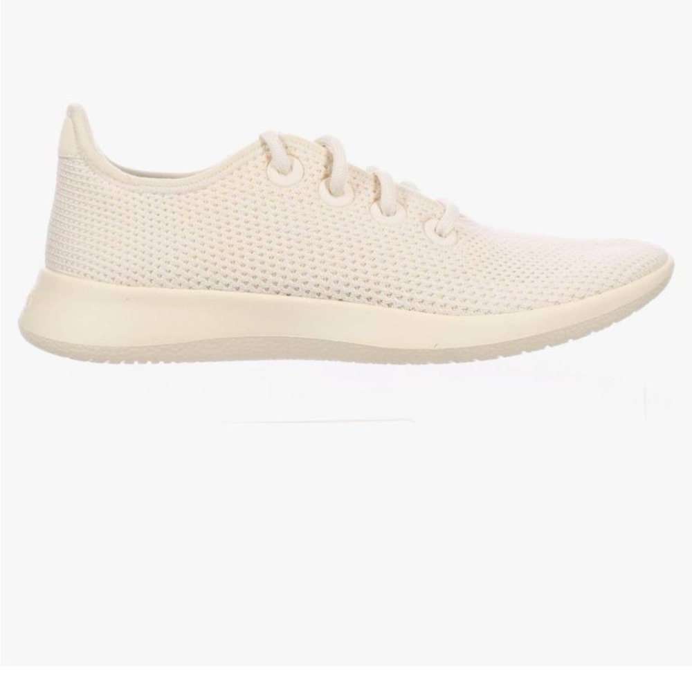Allbirds Cream Sneakers Lightweight Knit